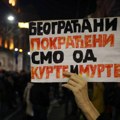 VIDEO: Održan 9. protest u Beogradu, ispred Palate pravde zatraženo puštanje svih pritvorenih