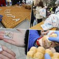 Hram Svetog Save: Lomljenje česnice za Božić, dele se zlatni dukati i više od 2.000 paketića za decu (foto)