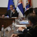 "Nadam se najvećoj žetvi medalja u istoriji Srbije, najmanje 10" Predsednik Vučić sa delegacijom Olimpijskog komiteta…