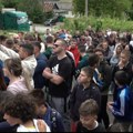 Protest u Leposaviću: Deca i roditelji se bune zbog oduzimanja sportske hale