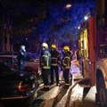 Veliki požar u Zemunu: Evakuisani stanari, među njima i dve bebe