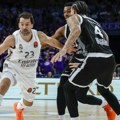 Poraz Partizana u Madridu, drugo poluvreme nedovoljno za Real