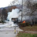 Bizarna scena iz Skoplja! Zapalio se motor autobusa, potez vozača šokirao sve: Kada je video vatru, samo je...