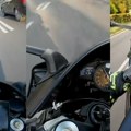 Šta je umislio ovaj batica? Divljao motorom u Beogradu brzinom od skoro 170 km/h, još se snimao!