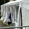 Nevreme uništilo “Ćacilend” kod Narodne skupštine u Beogradu (VIDEO)