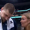 Jokić najsmejao poznatu američku novinarku! Kejti pitala Nikolu zašto dominira protiv Kingsa, usledio hit odgovor Srbina!