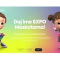 Rastko i Milica maskote izložbe EXPO