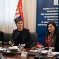 "Sastanak prošao u dobroj atmosferi" Brnabić: Izabrano troje predsedavajućih Komisije za birački spisak (foto)
