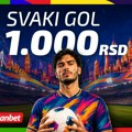 Eksplozija bonusa u Meridianu: Svaki gol na Svetskom prvenstvu vredi 1.000 dinara!