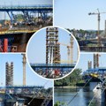 Radovi na četvrtom novosadskom mostu napreduju punom parom. Most između Sremske Kamenice i Bulevara Evrope prelazi Dunav…