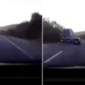 Bahato preticanje kod Vrnjačke Banje, "za dlaku" izbegao smrt! Ledi krv u žilama, jedva izbegao kamion (Video)