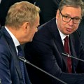 Predsednik sa Tuskom i Mecolom o izazovima Evrope i situaciji u regionu Zapadnog Balkana