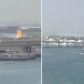 Nova katastrofa u Abu Dabiju: Iranski dronovi eksplodirali kod luksuznog kruzera, zarobljene porodice sa decom (video)