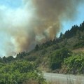 Velik požar na Hvaru: Izgorjeli vinogradi, vatra se približila vilama