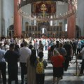 Parastos za stradale Srbe u hrvatskoj akciji Oluja služen u beogradskoj crkvi Svetog Marka
