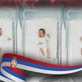 U porodilištu u Pasjanu novorođeni dečak i devojčica pokriveni srpskom trobojkom (foto)
