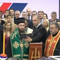 SNS slavi Svetu Petku! Stigao predsednik Srbije Aleksandar Vučić (video)