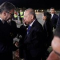 Erdogan završio posetu Srbiji, na aerodromu ga ispratio Vučić