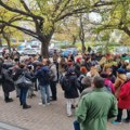 VIDEO Studenti i profesori Akademije protestovali ispred novosadskog suda: "Oslobodite Relju"