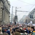 Protesti na više lokacija, studenti išli i do RTS-a : Deo institucija i radnji obustavio rad, vlast poziva na mir