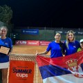 Juniorke Srbije prvakinje Evrope u tenisu: U finalu savladana Mađarska