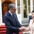 Vučić sa Čen Bo obišao Kineski institut sa međunarodne studije u Pekingu (video)