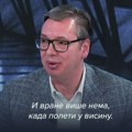 Jaka poruka predsednika Vučića: Znate koja ptica se popne orlu, pa ga kljuca stalno?