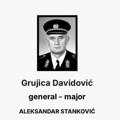 Preminuo general-major Grujica Davidović