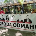 FOTO i VIDEO: Novosadski sud odblokiran do 11 sati