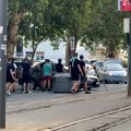 Incident u rano jutro: Pogledajte pokušaj probijanja blokade kod Pravnog fakulteta VIDEO