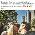 Славље у дому Верице Ракочевић и њеног 35 година млађег партнера! Поделили радост: "Идемо, па докле буде"