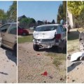 Napravio karambol, nije se ni zaustavio: Vozač kod mesta Glogonj uništio nekoliko automobila i poršea