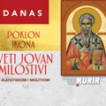 Danas Kurir svojim čitaocima poklanja ikonu Svetog Jovana Milostivog