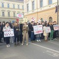 Sa današnjeg protesta upućen poziv Zrenjanincima da podrže novu studentsku akciju