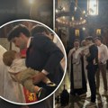 Glumac krstio sina kolegi: Poznati par proslavio nasledniku prvi rođendan, slavlje upriličeno na salašu: "Dobio je blagoslov"…