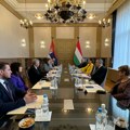 Beriša razgovarao sa Kalmarom o unapređenju saradnje između Srbije i Mađarske
