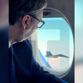 Vučićev avion u vazdušnom prostoru Kazahstana sačekali "suhoji 3" u znak dobrodošlice