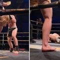 Бруталан нокаут Хрвата о којем се прича: Срушио Србина на под у трећој рунди и постао шампион