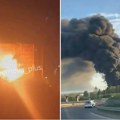 Ukrajinci izveli brutalan napad na Rusiju: Hitno zatvoren autoput za Moskvu, odjekuju snažne detonacije (video)