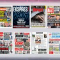 Naslovne strane današnjih novina: Prelistavanje štampe za petak, 6. jun 2025. godine