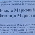 Natužnija slika u Srbiji, tata i beba zajedno na umrlici: Poginuli na Milošu Velikom, sahranjeni danas u Čačku