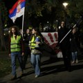 Leskovački protesti i ispred stadiona