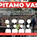 Organizatori pitaju građane šta misle o protestu u Kragujevcu