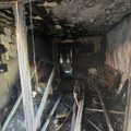 Požar u Nišu: Povređeno šest osoba, među njima četvoro dece