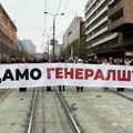 Završen protest ispred Generalštaba u Beogradu