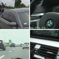 Besnim BMW-om divljao po Prijepolju drogiran kokainom, pa nalateo na policiju: Dva vozača zadržana u policiji