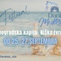 Dani Mediterana krajem septembra u Nišu: Tri dana ukusa, muzike i tradicije Italije, Španije i Grčke