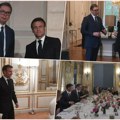"Ponosan sam što sam imao priliku da razgovaramo o svim važnim pitanjima" Vučić se oglasio nakon sastanka sa Makronom
