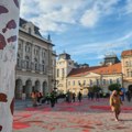 FOTO, VIDEO Komemorativni skup za mesec dana od tragedije: Crveni Trg slobode i tišina