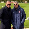 Predrag Mijatović posetio fudbalere Srbije i poželeo sreću "orlovima"